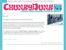 Tablet Screenshot of chunkydunk.org